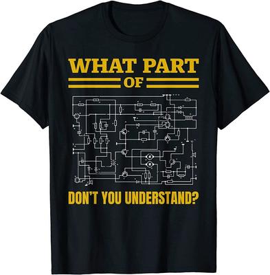 Que Parte de Não Entende Camiseta Unissex Engraçada de Eletricista