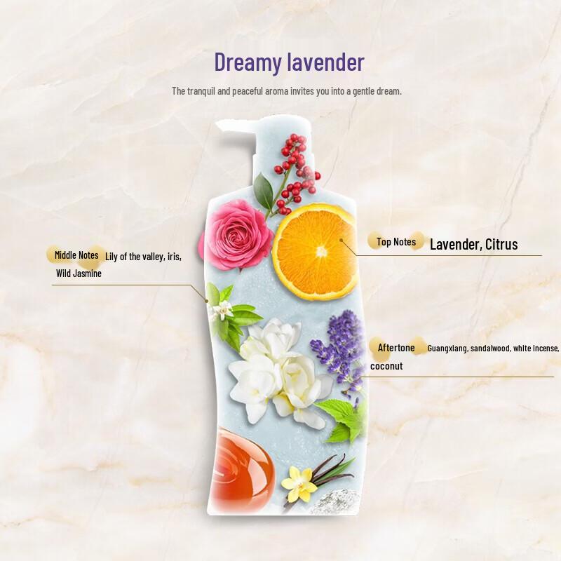 SLEK Lavender Soothing Shower Gel