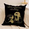 Fantasy Film LLabyrinth Cushion Cover Silky Short Plush Invisible Zipper Dustproof Sofa Pillow Case for Home Decor