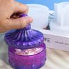 Candle Cup Jar Storage Box Container Molds Storage Box Mold Silicone Mold for DIY Epoxy Resin Trinket Holder Home Decor