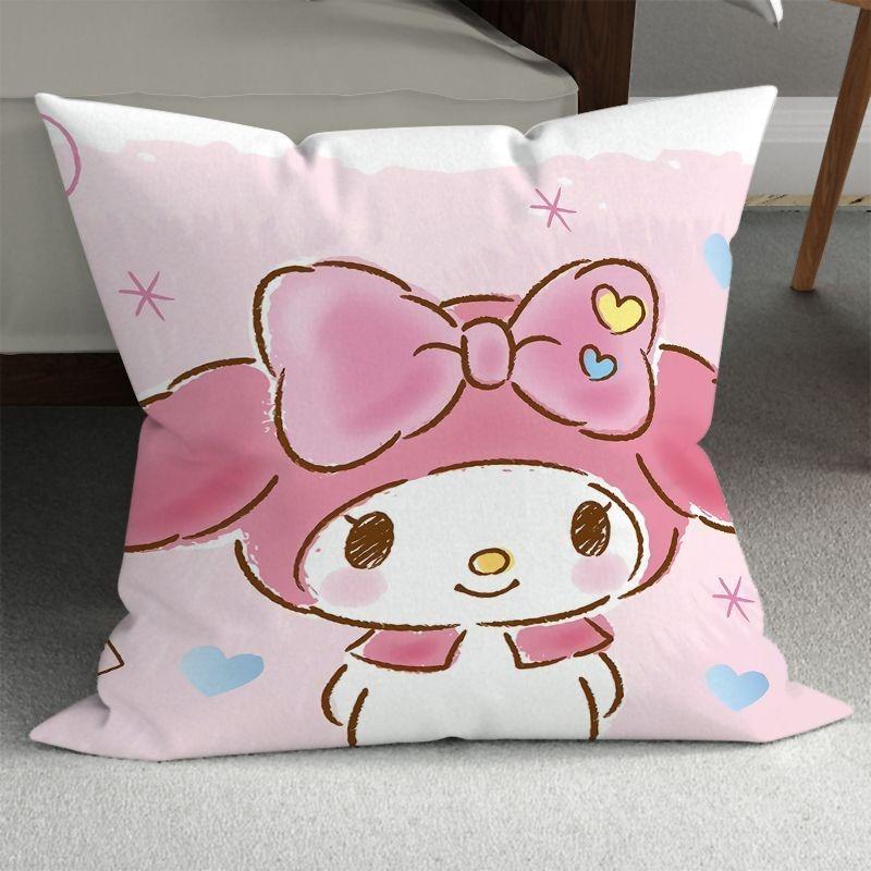 

Sanrio милая девчачья наволочка HelloKitty наволочка с коричным песиком каваи украшение комнаты дом гостиная диван наволочка 16x16Inch