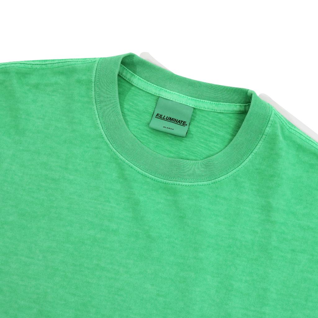 Illuminate Oversized Pig-Dyed T-Shirt - Light Green