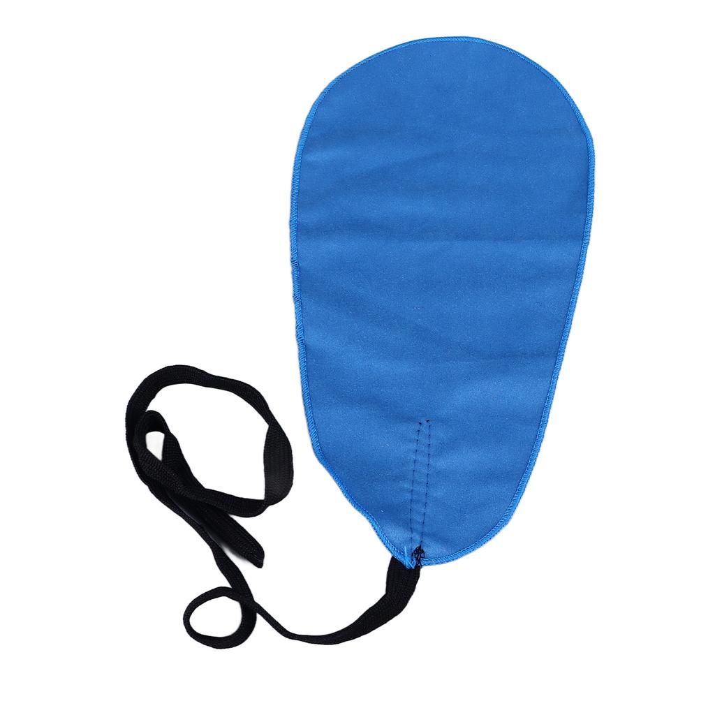 Saxophone Cleaning Cloth A Shape Cloth Cleaner Tool Accessory for Piccolo Flute Sax Dark Blue
