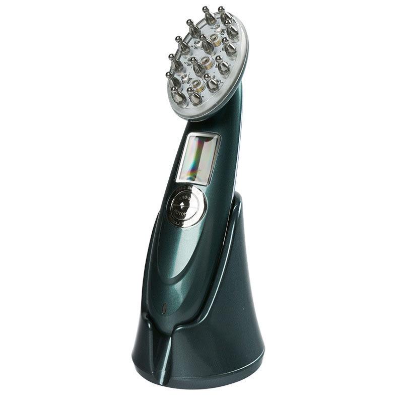 Electric Scalp Care Massaging Comb with Light Therapy and Hair Growth Applicator