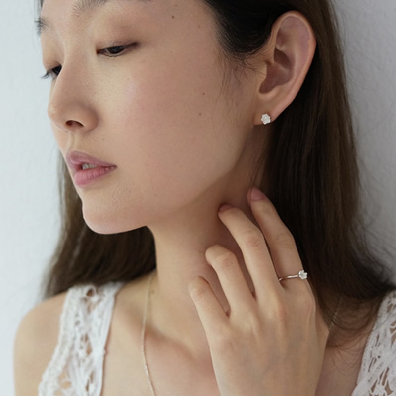 Pinaf Popcorn Flower S Earring