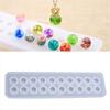 Resin Silicone Ball Beads Mold Pendant Mould Diy Craft Jewelry Making Tool