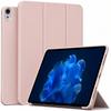 For iPad Air 4/5/6/7 Soft Silicone Case,For iPad 4th 5th 6th 7th Generation 2020 2022 2024 2025 PU Leather Flip Smart Cover