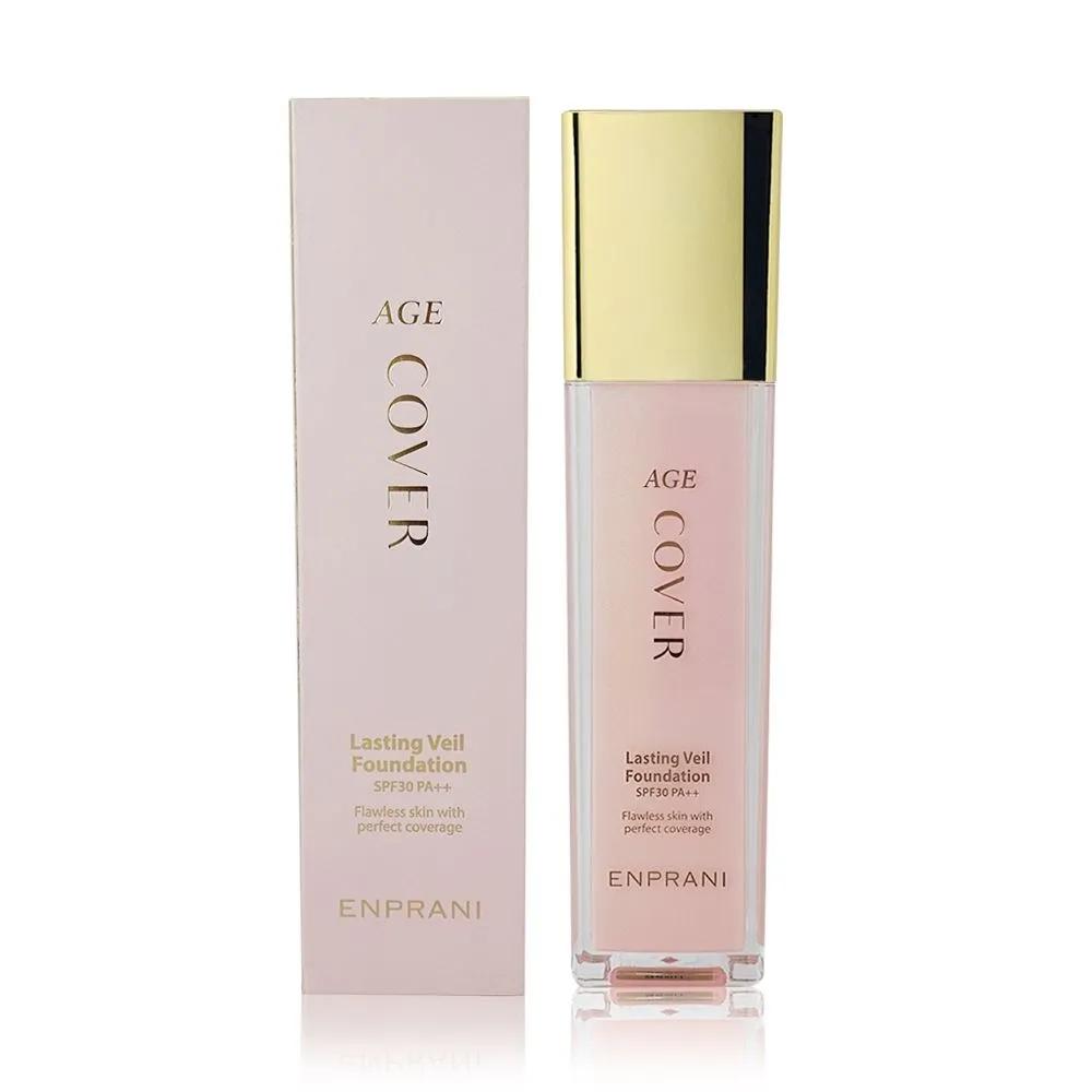 

ENPRANI Тональная основа Age Cover Lasting Veil 45 г Ровная текстура кожи Shade 21 Light Beige