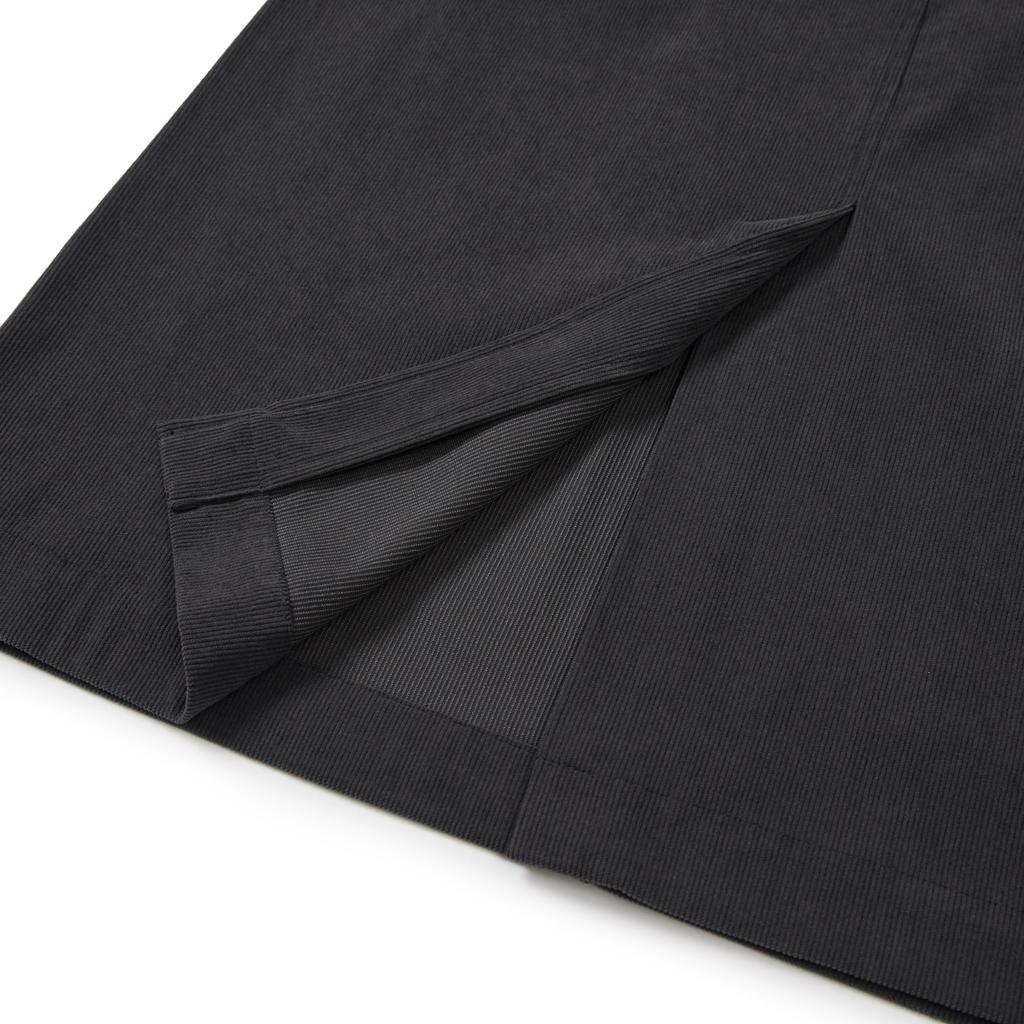 Snow Peak Corduroy Overall Dress Dark Size S Women's GS-S25WWFOP73, Charcoal,