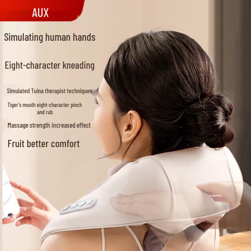 Aux Cordless 8D Shiatsu Neck & Shoulder Massager
