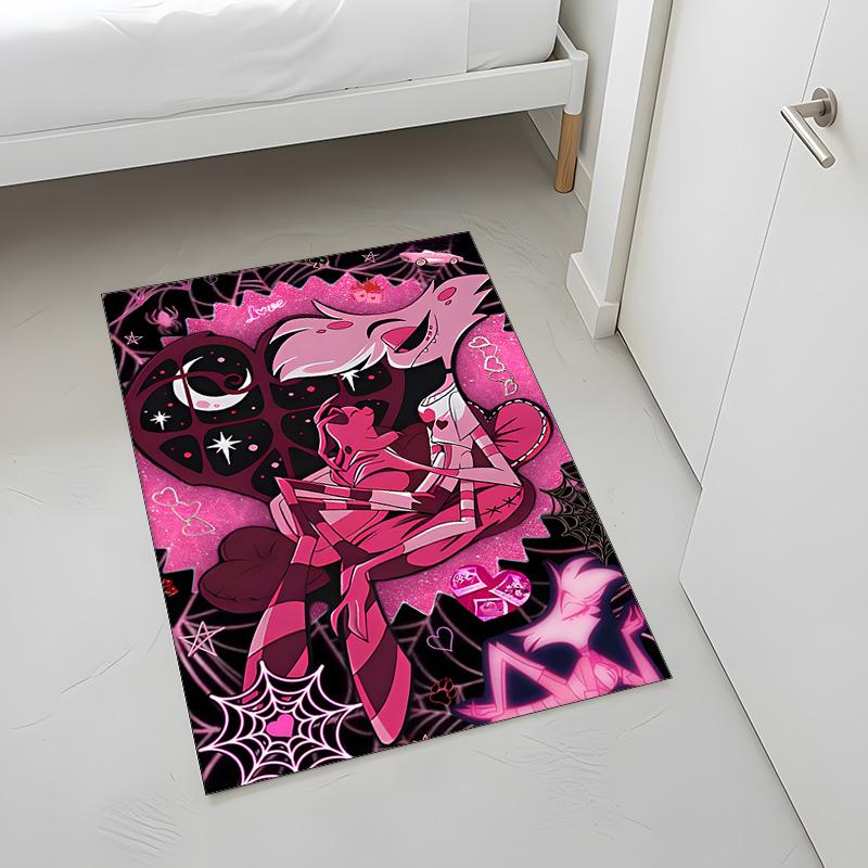 Hazbin Hotel (14) Teppich Geeignet Für Wohnzimmer Schlafzimmer Computerräume Essbereiche Und Platzierung Unter Tischen Und Stühlen Auch Eine Ideale Wahl Für Of
