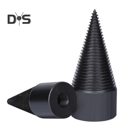 1 Set Drill Bit Efficient Firewood Log Splitter Drill Bit Easy To Use High Hardness Wood Splitting Drill Bit for Home