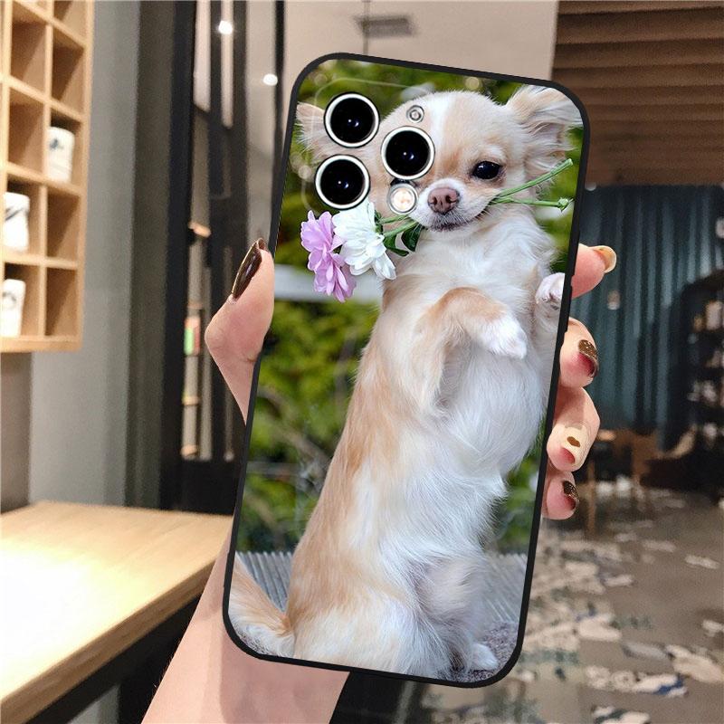 Chihuahua Puppy Dog Phone Case For iphone 15 14 Pro Max 13 12 11 Pro Max XSMax XR 12 13 mini 14 Plus Shell