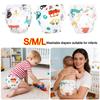 Breathable Baby Washable Diaper Waterproof Diaper Pants Soft Reusable Nappies  Toddler Use