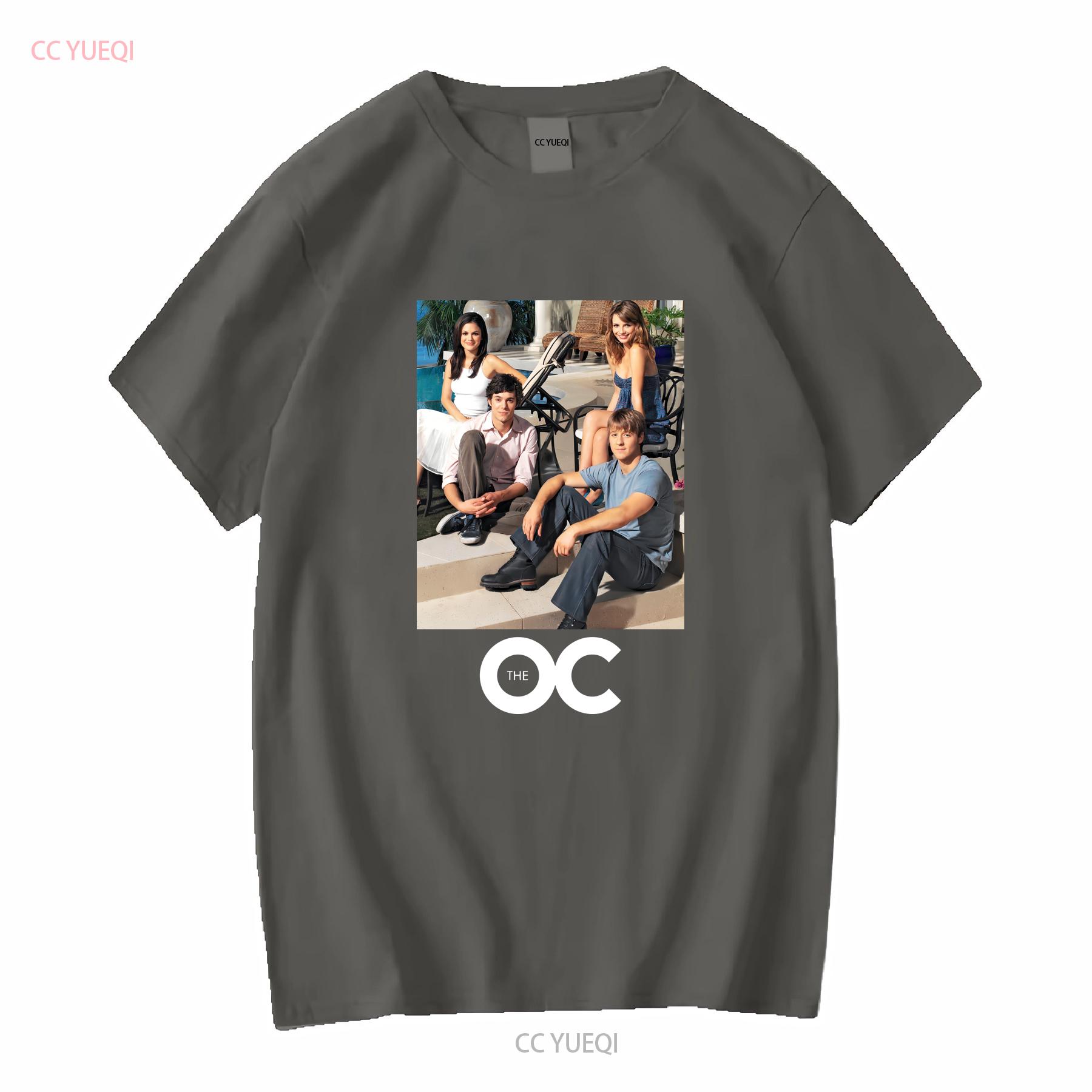 

the oc cast photo unisex cotton fandom tee seth summer marissa ryan oversized graphic fan T Shirt long or short sleeves Stylish M