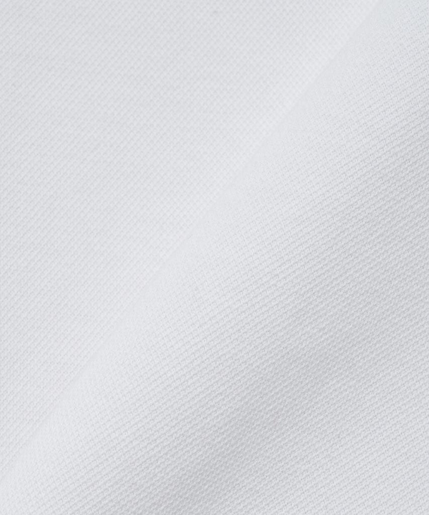 YALE Women'S Crop Banded Polo Shirt_White