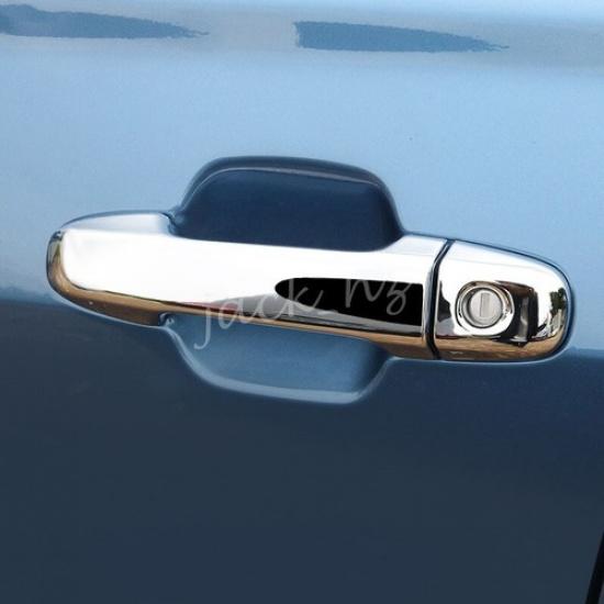 Chrome No Keyless Door Handle Cover Trims For Subaru Forester Impreza XV
