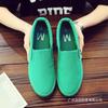 Breathable Green Small Yellow Shoes Couple Men's and Women's Shoes Lazy Foot Tide
