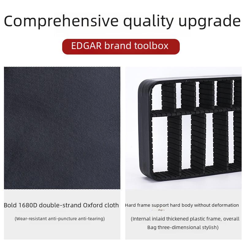 Large Portable Multifunctional Oxford Cloth Electrician Tool Bag