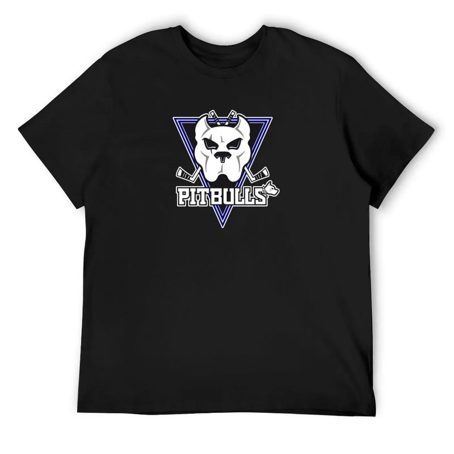 

Bristol Pitbulls T-Shirt summer top man t shirt sports fans mens white t shirts XXXXXL чорний