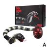 Infrared Remote Control Snake Realistic Prank Fun USB P1B1 Toy P2T1 M8B1