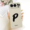 For Honor 500 5G Lucky Initial Letter Phone Case For Honor 500 MEY-AN00 Soft Silicone Shockproof Cases Bumpers