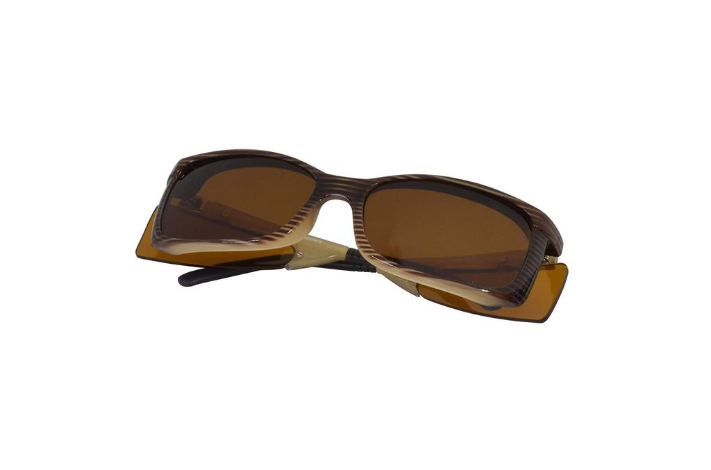 ESCHENBACH Wellness Protect Sunglasses, Brown, Small, No. 1663-185