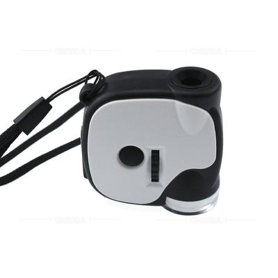 55x Pocket Handheld Microscope Loupe Currency Detecting with LED and UV Light Portable Glass Jewellery Magnifier Detector
