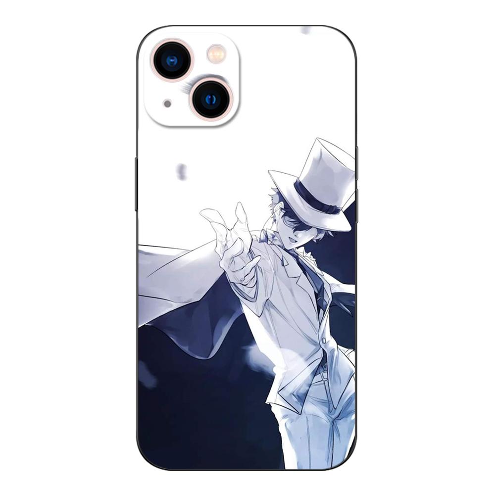 Schwarze TPU-Hülle für Samsung Galaxy A50 50S A30S A10 A01 A11 A21S A31 A41 A51 A71 Hülle Kaito Kid