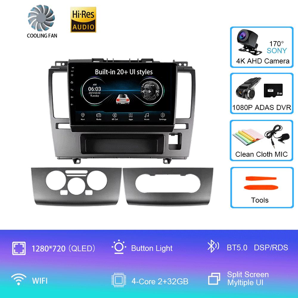 Android 14 Car Radio Nissan Tiida C11 2004 - 2013 Player Multimedia Navigation Stereo GPS No 2din 2 din dvd