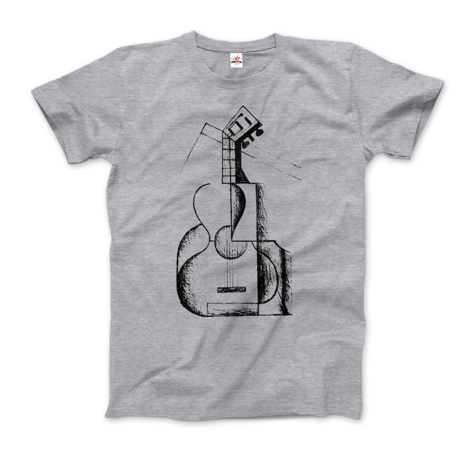 Juan Gris The Guitar 1912 Artwork T-Shirt M