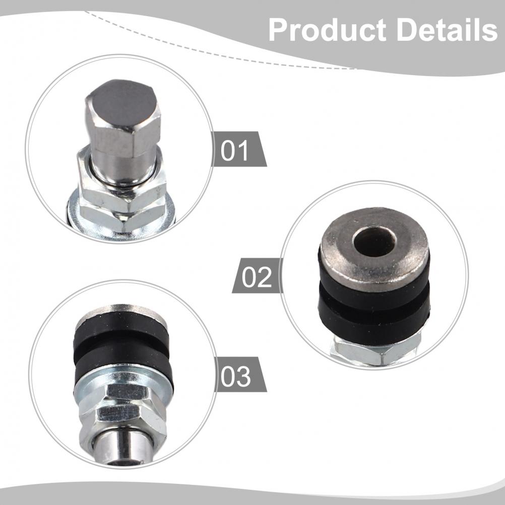 Bike Tubeless Valve Bolt-in Car For Motorcycle Stable Characteristics