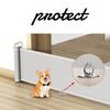 Adjustable 45cm High Pet Door Fence Scalable Pet Partition Fence Dog Isolation Dog Barrier Double Safety Protection Pet Supplies