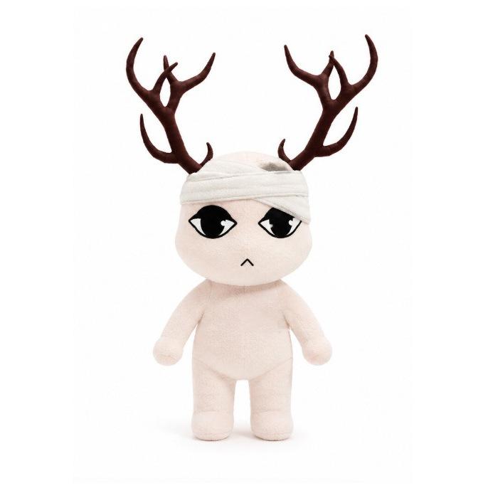 Nuovo Gioco Horror Ospedale per Animali Peluche Cane Blu Morbido Ripieno Cartone Animato Bambola da Collezione Per Fan Decorazione Regalo Coccoloso