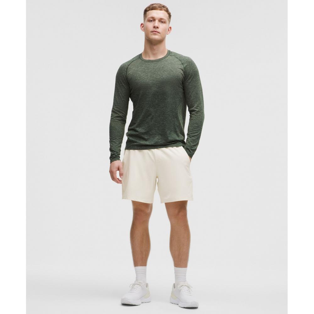 Lululemon Pace Breaker Lined Short 7  Light Ivory