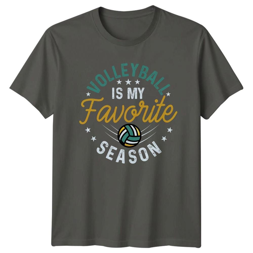 Volleyball Is My Favorite Season TShirt Volleyball Sports Gift For Him And Her S