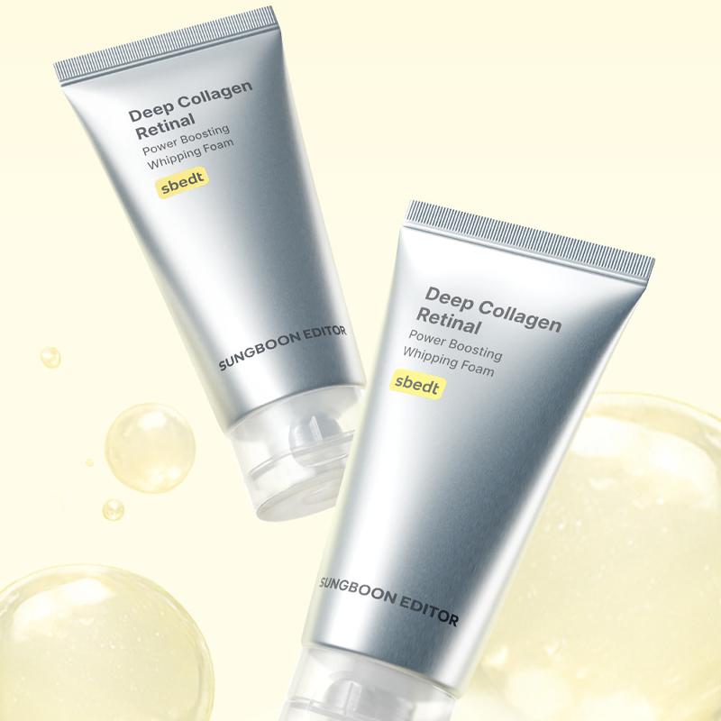 [SUNGBOON EDITOR] Deep Collagen Retinal Power Boosting Whipping Foam 120g