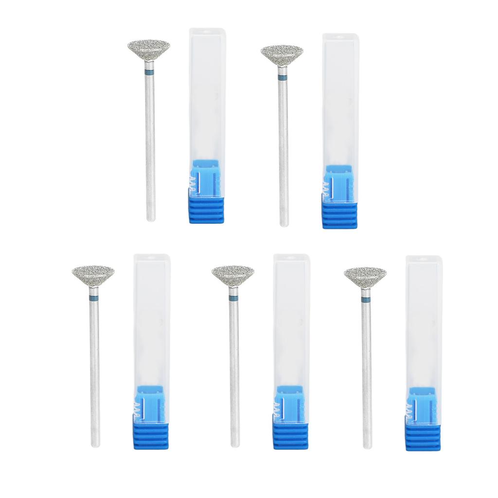 5pcs Nail Drill Bit Set Professional Home Salon Cuticle Remover Bits for Nail Artist Novice
