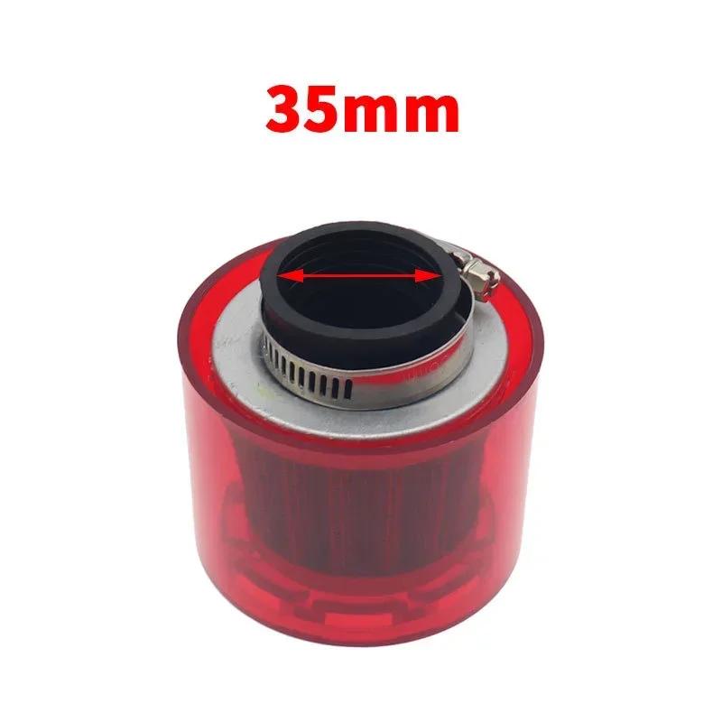 28/32/35/38/42mm Universell Blå/Röd Motorcykel Motorcykel Luftfilter Rengörare 50cc 110cc 125cc ATV PIT Dirt Bike Stänksäker