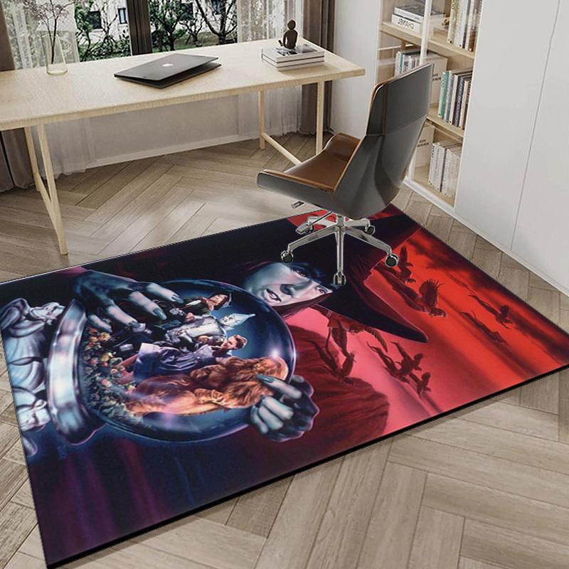 Wonderful Wizard Adventure Carpet, Chair Rug,Rug for Office Bedroom Living Rooms, Doormat Decor Fan Gift Christmas Gift