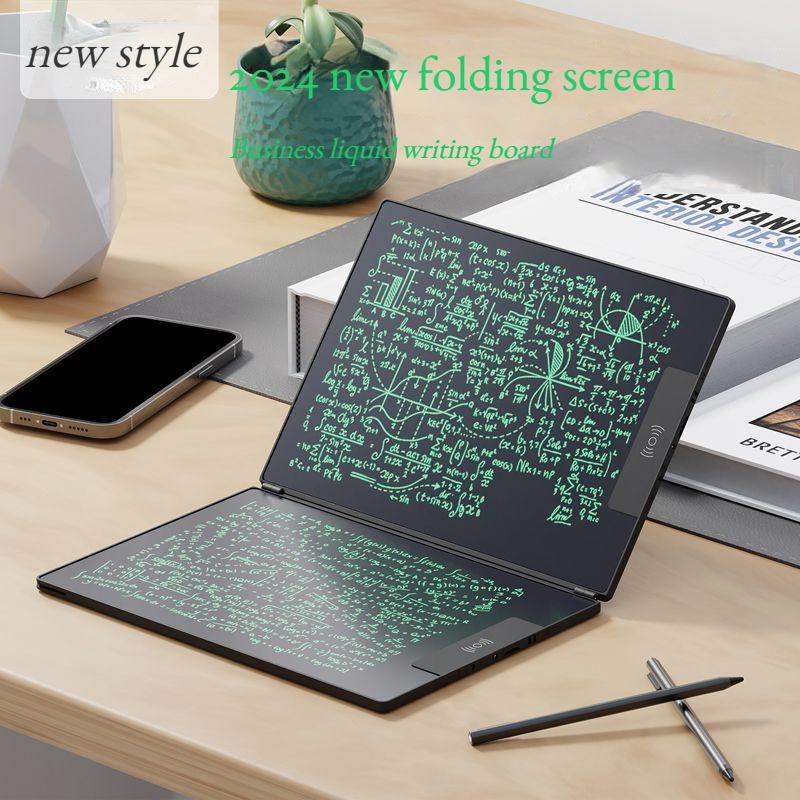 

Новый складной и стираемый ЖК-планшет для рукописного ввода, модный деловой офисный студенческий планшет для письма в формате HD, ноутбук