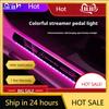 C200 E200 New 2025 For Mercedes Benz Car LED Wireless Welcome Pedal Light Door Sill Light For Mercedes-Benz AMG A C E V Class Sp
