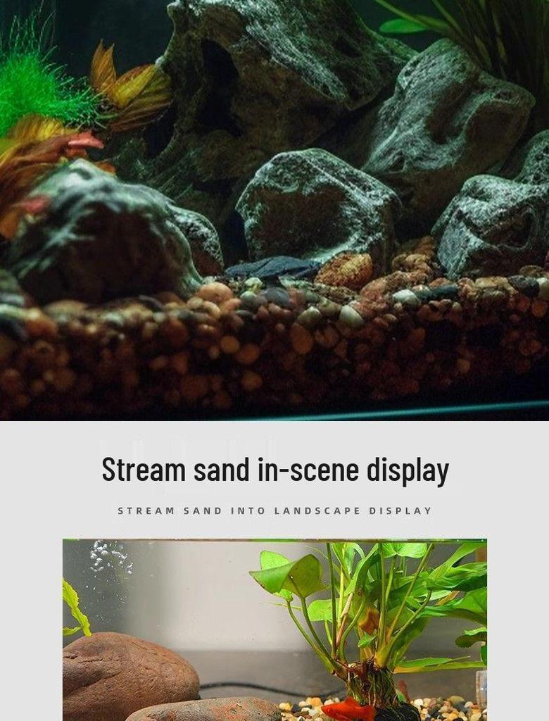 Spezieller Bachsteinsand für Aquarien und Schildkrötenbecken