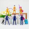 5/8PCS Anime Kpop Demon Hunters Action Figure Toys Derpys Tiger Ranimeumi Mira Zoey Sussy Figurine Doll for Fans Christmas Gift