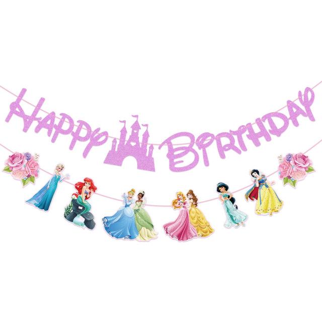 Princess Anime Keychains Stickers Stamps Cosplay Masks Photo Booth Props Gifts for Guests Kids Party Favors Baby Showers