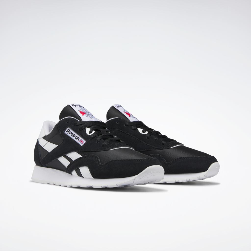 Кроссовки Reebok Classic Nylon M (100009273) core black/cloud white/cloud white