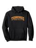 Vintage Tennessee TN Orange for Life Hoodie - Black with Orange Lettering