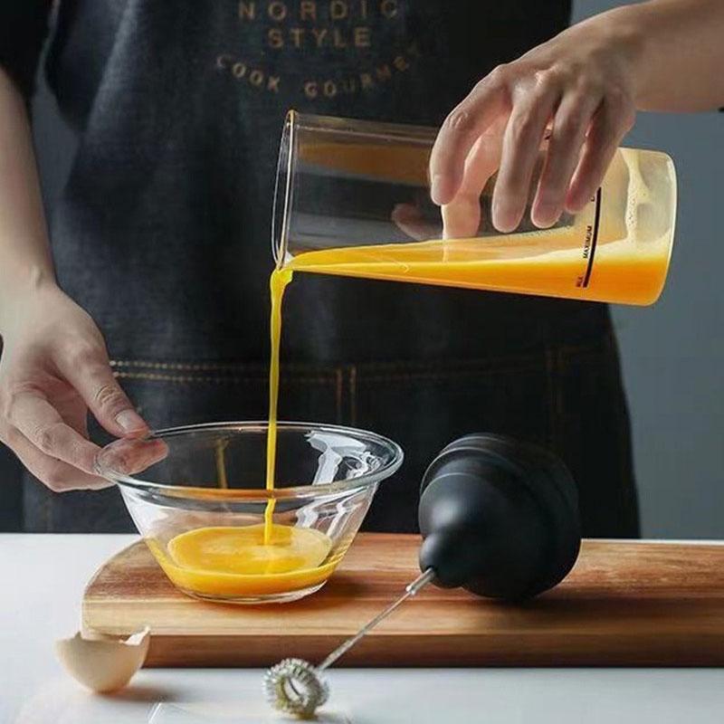 Elektrický mixér na mléko Fr Whisk Dri Mixer na kávu Mini napěňovač Kávovar Mixér na mléčný koktejl Mixér z nerezové oceli Bubber Maker