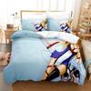3D Printing Game BlazBlue Bedding Set Single Twin Full Queen King Size Bed Set Adult Kid Bedroom Duvetcover Sets Home Textiles