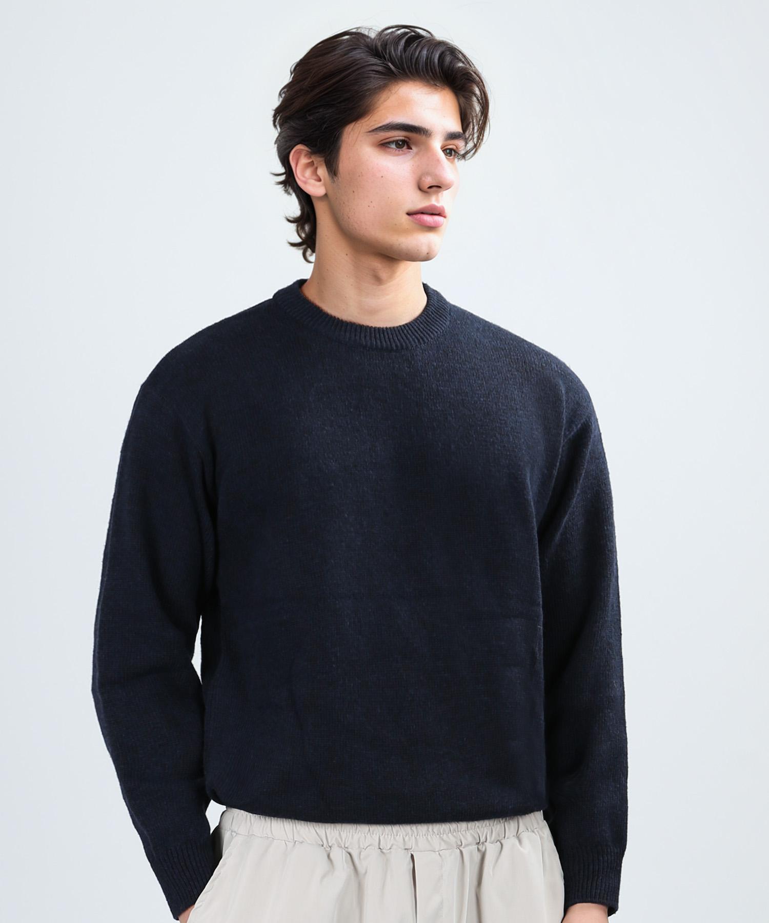 Johnny West Just Wool-Like Knit (Navy) 48